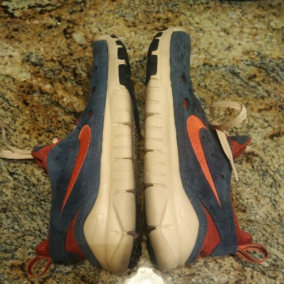 Nike Free Run Trail Men's Thunder Blue Running Shoes Sneakers CW5814-400 Sz 8.5 - Picture 7 of 12